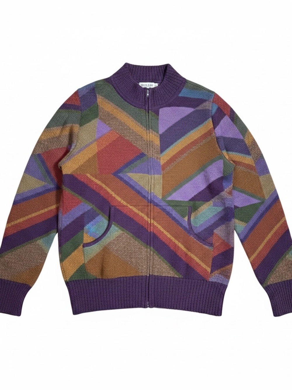 Peruvian Connection 100% Alpaca Full Zip Sweater - Size M